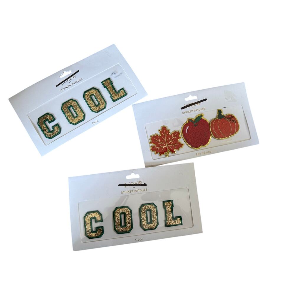 NEW J.Crew Sticker pack‎ bundle fall basics and cool